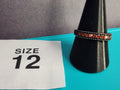Orange Inlay On Black Band