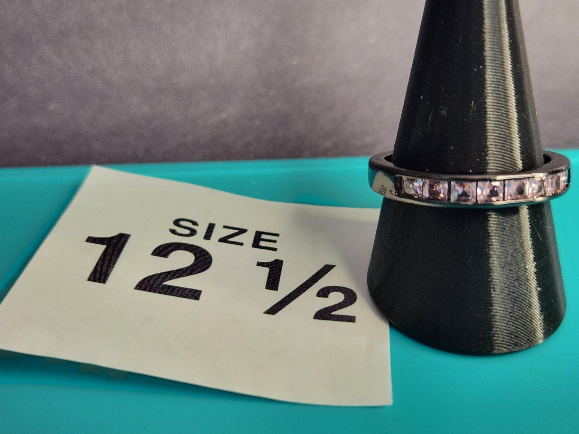 Black With Pink Inlay