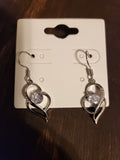 Dangle Heart Earrings