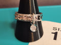 Pink Dangling Disc– Size 12, Stainless Steel
