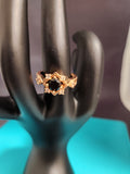 Intricate geometric onyx, adjustable size
