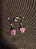 Celestial Purple Heart Earrings 💜