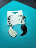 Ying and Yang Keychains