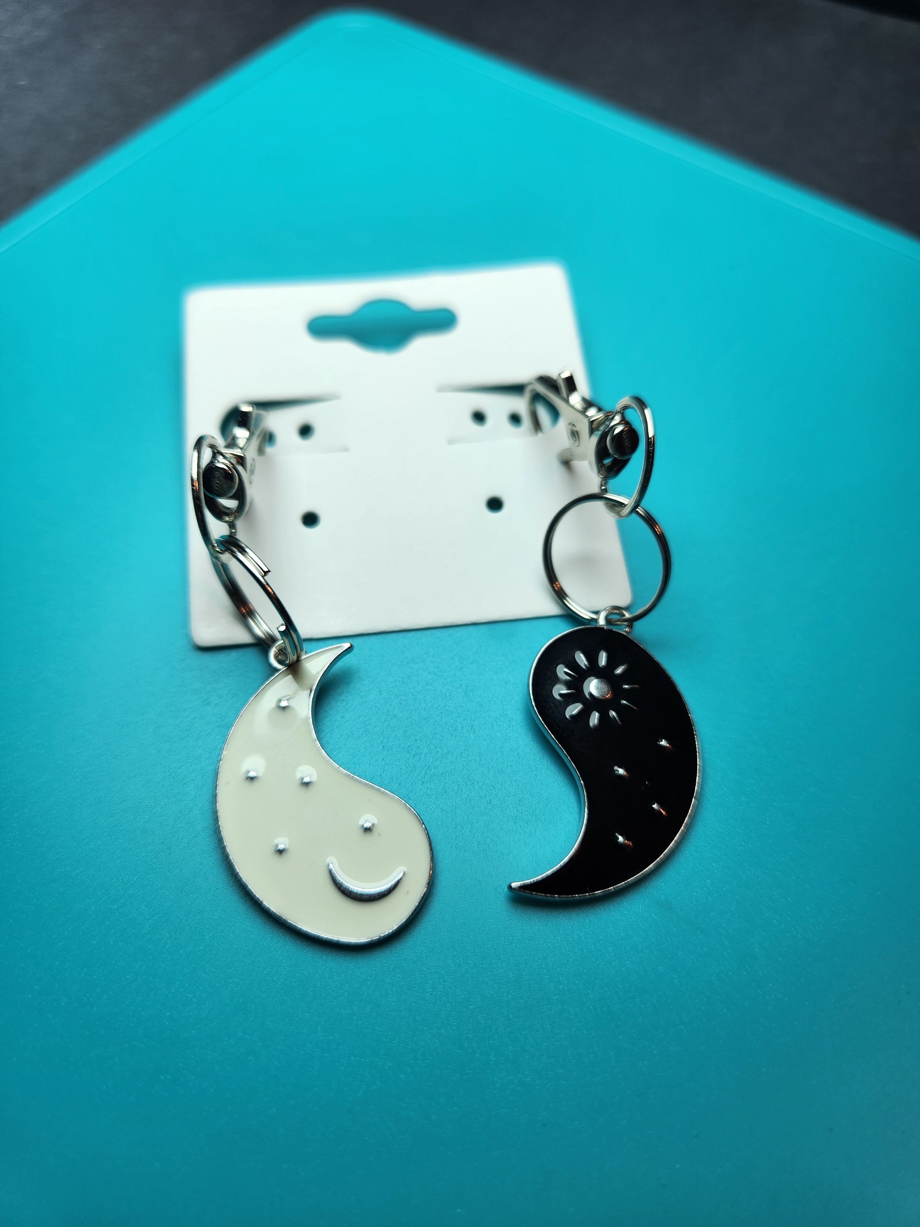 Ying and Yang Keychains