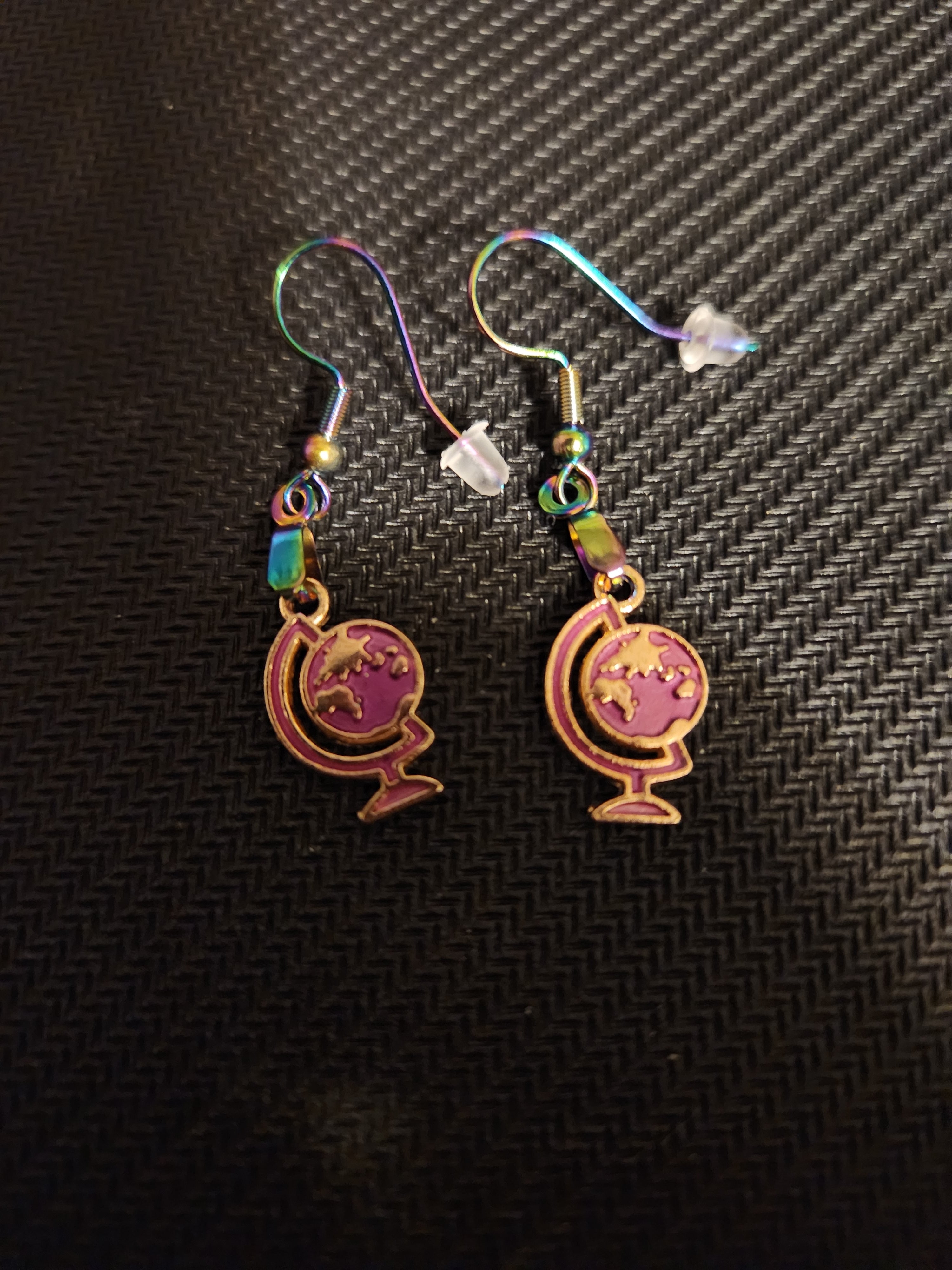 Globe Earrings 🌎